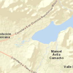 Manuel Ávila Camacho Street Map