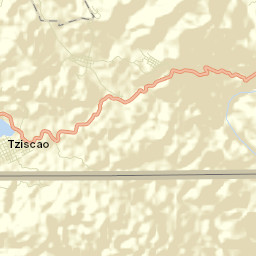 Tziscao Street Map