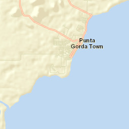 Punta Gorda Street Map