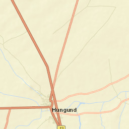 Hungund Street Map