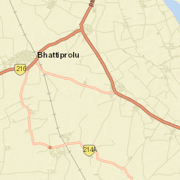 Bhattiprolu Street Map