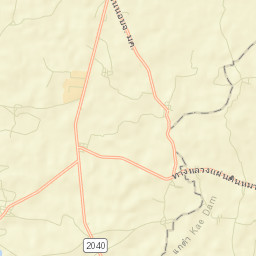 Amphoe Mueang Maha Sarakham Street Map