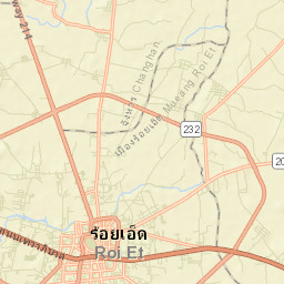 Roi Et Street Map
