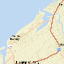 Mangaldan Street Map