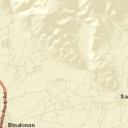 Binalonan Street Map