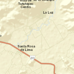 Santa Rosa de Lima Street Map