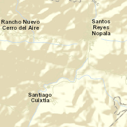 Santa María Tiltepec Street Map