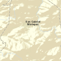 San Gabriel Mixtepec Street Map