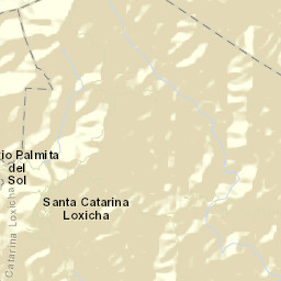 Santa Catarina Loxicha Street Map
