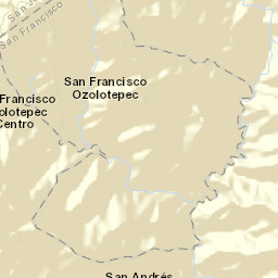 San Francisco Ozolotepec Street Map