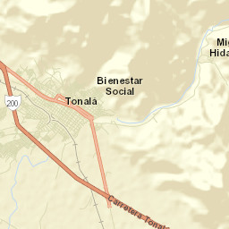 Tonalá Street Map