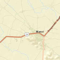 Manvi Street Map
