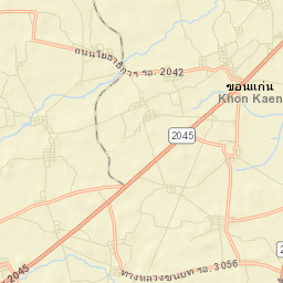 Amphoe Mueang Roi Et Street Map