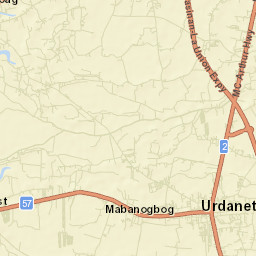Urdaneta Street Map
