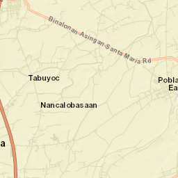 Asingan Street Map