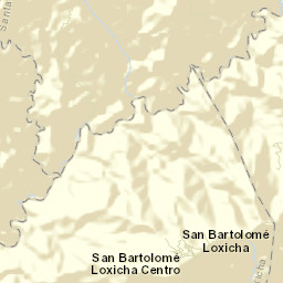 San Bartolomé Loxícha Street Map