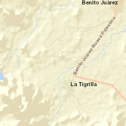 La Tigrilla Street Map
