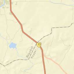 Ilkal Street Map