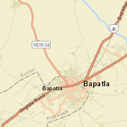 Bapatla Street Map