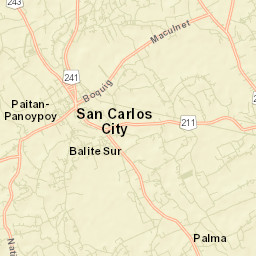 Balingueo Street Map