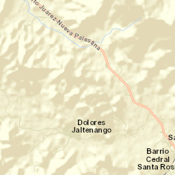 Dolores Jaltenango Street Map