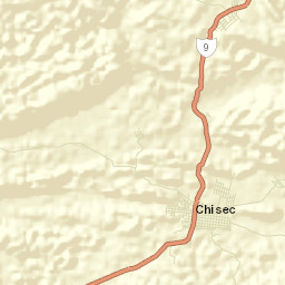 Chisec Street Map