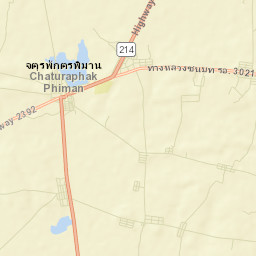 Amphoe Chaturaphak Phiman Street Map