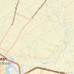 Amphoe Mueang Yasothon Street Map