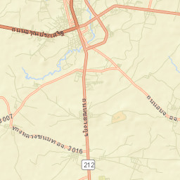 Amnat Charoen Street Map