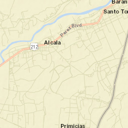 San Manuel Street Map