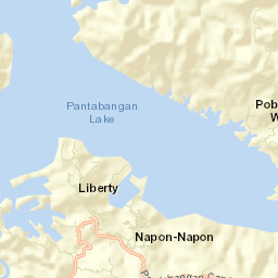 Pantabangan Street Map