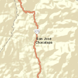 San José Chacalapa Street Map