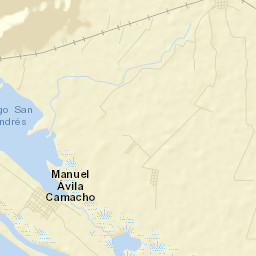 Manuel Ávila Camacho (Ponte Duro) Street Map