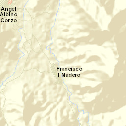 Ángel Albino Corzo Street Map