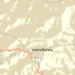 Santa Eulalia Street Map