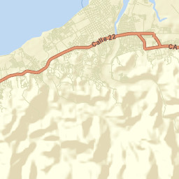 La Ceiba Street Map