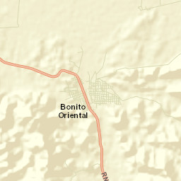 Bonito Oriental Street Map