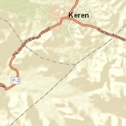 Keren Street Map