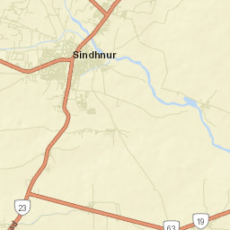 Sindhnur Street Map