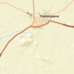 Emmiganur Street Map