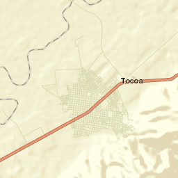 Tocoa Street Map