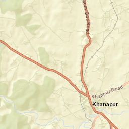 Khanapur Street Map