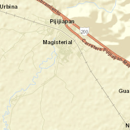 Pijijiapan Street Map