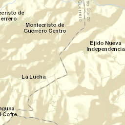 Montecristo Street Map