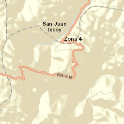 San Juan Ixcoy Street Map