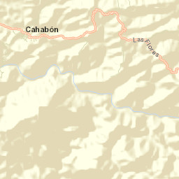 Cahabón Street Map