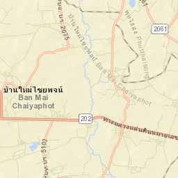 Amphoe Ban Mai Chaiyaphot Street Map