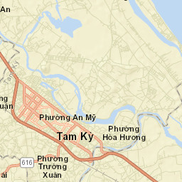 Tam Kỳ Street Map
