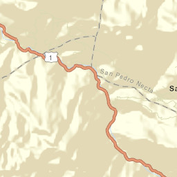 San Pedro Necta Street Map