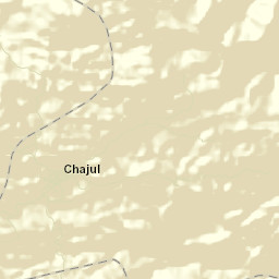 Chajul Street Map